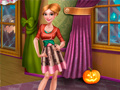 խաղ Dove Halloween Dolly Dress Up
