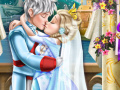 խաղ Ice queen wedding kiss