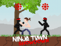 խաղ Ninja Town Showdown