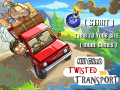 խաղ Hill Climb Twisted Transport