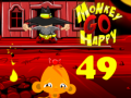 խաղ Monkey Go Happy Stage 49