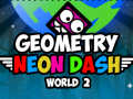 խաղ Geometry: Neon dash world 2