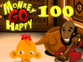 խաղ Monkey Go Happy Stage 100