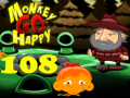 խաղ Monkey Go Happy Stage 108