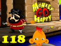խաղ Monkey Go Happy Stage 118
