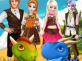 խաղ Disney Couple And Dragons 