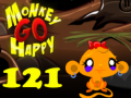 խաղ Monkey Go Happy Stage 121