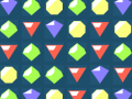 խաղ Flat Jewels match 3