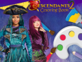 խաղ  Descendants 2: Coloring Book  