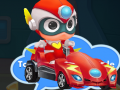 խաղ Happy Superman astransform racing