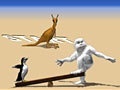 խաղ Yeti Sports - Albatros overload. Part 4