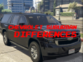 խաղ Chevrolet Suburban Differences