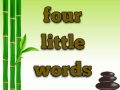 խաղ Four Little Words