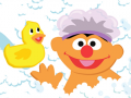 խաղ 123 Sesame Street: Ernie's Bathtime Fun