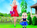 խաղ Mother & Baby Elsa Photoshoot