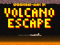 խաղ Underwear-Man In Volcano Escape  