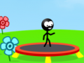 խաղ Trampoline Stickman