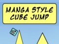 խաղ Manga Style Cube Jump