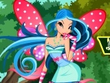 խաղ Winx Flora Dress Up 