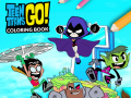 խաղ Teen Titans Go Coloring Book