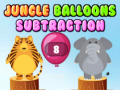 խաղ Jungle Balloons Subtraction