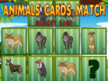 խաղ Animals Cards Match 