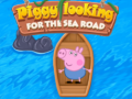 խաղ Piggy Looking For The Sea Road