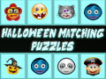 խաղ Halloween Matching Puzzles