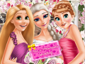 խաղ Eliza and princesses wedding