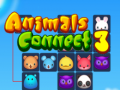 խաղ Animals connect 3