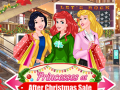 խաղ Princesses at After Christmas Sale