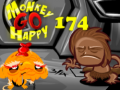 խաղ Monkey Go Happy Stage 174