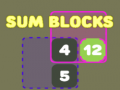 խաղ Sum Blocks 