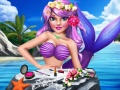 խաղ Princess Mermaid Makeup Style