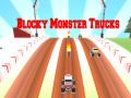 խաղ Blocky Monster Trucks