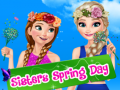 խաղ Sisters Spring Day