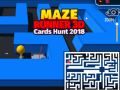 խաղ Maze Runner 3d Cards Hunt 2018