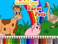 խաղ Coloring Farm Pets
