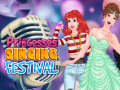 խաղ Princesses Singing Festival