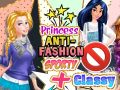 խաղ Princess Anti Fashion: Sporty + Classy