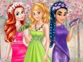 խաղ Colors of Spring Princess Gowns