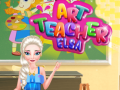 խաղ Art Teacher Elsa