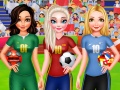 խաղ BFF Princess Vote For Football 2018