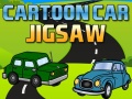 խաղ Cartoon Car Jigsaw