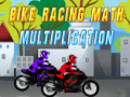 խաղ Bike racing math multiplication