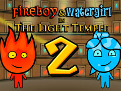 խաղ Fireboy and Watergirl 2: The Light Temple