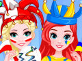 խաղ Bffs World Cup Face Paint