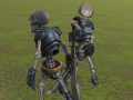 խաղ Skeleton of wars