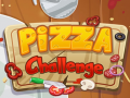 խաղ Pizza Challenge