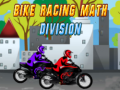 խաղ Bike Racing math Division